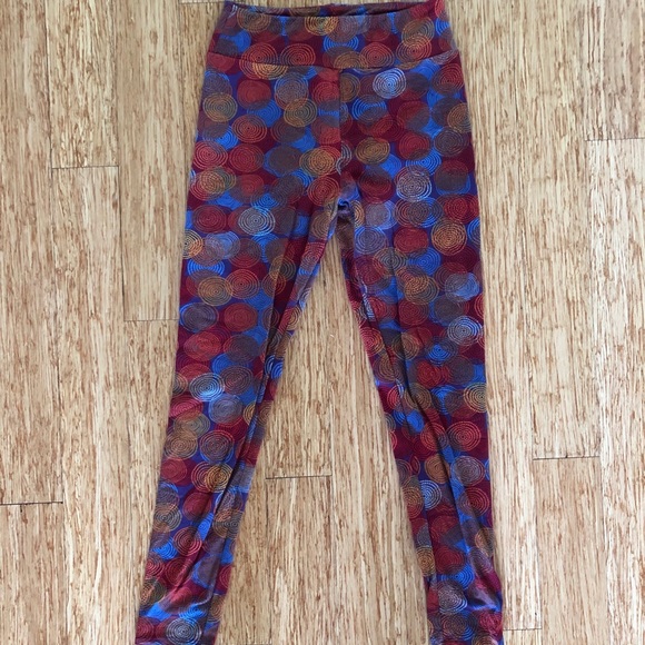 LuLaroe Colorful Circle Leggings - O/S - Picture 2 of 5